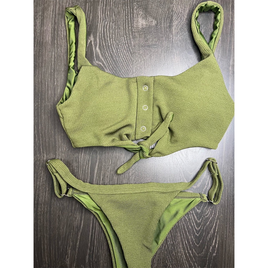 Button Top Bikini